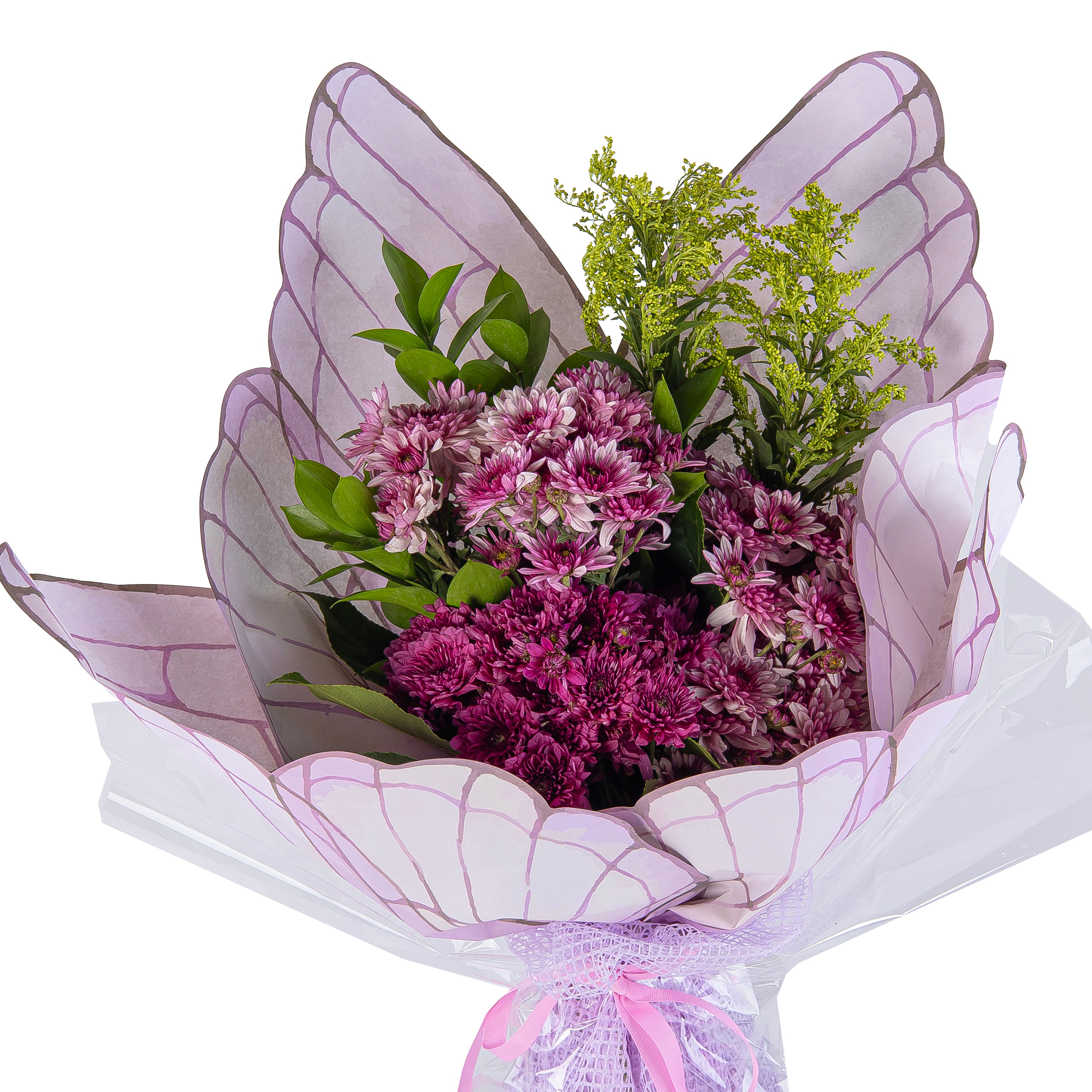 Pink Butterfly Wing Bouquet