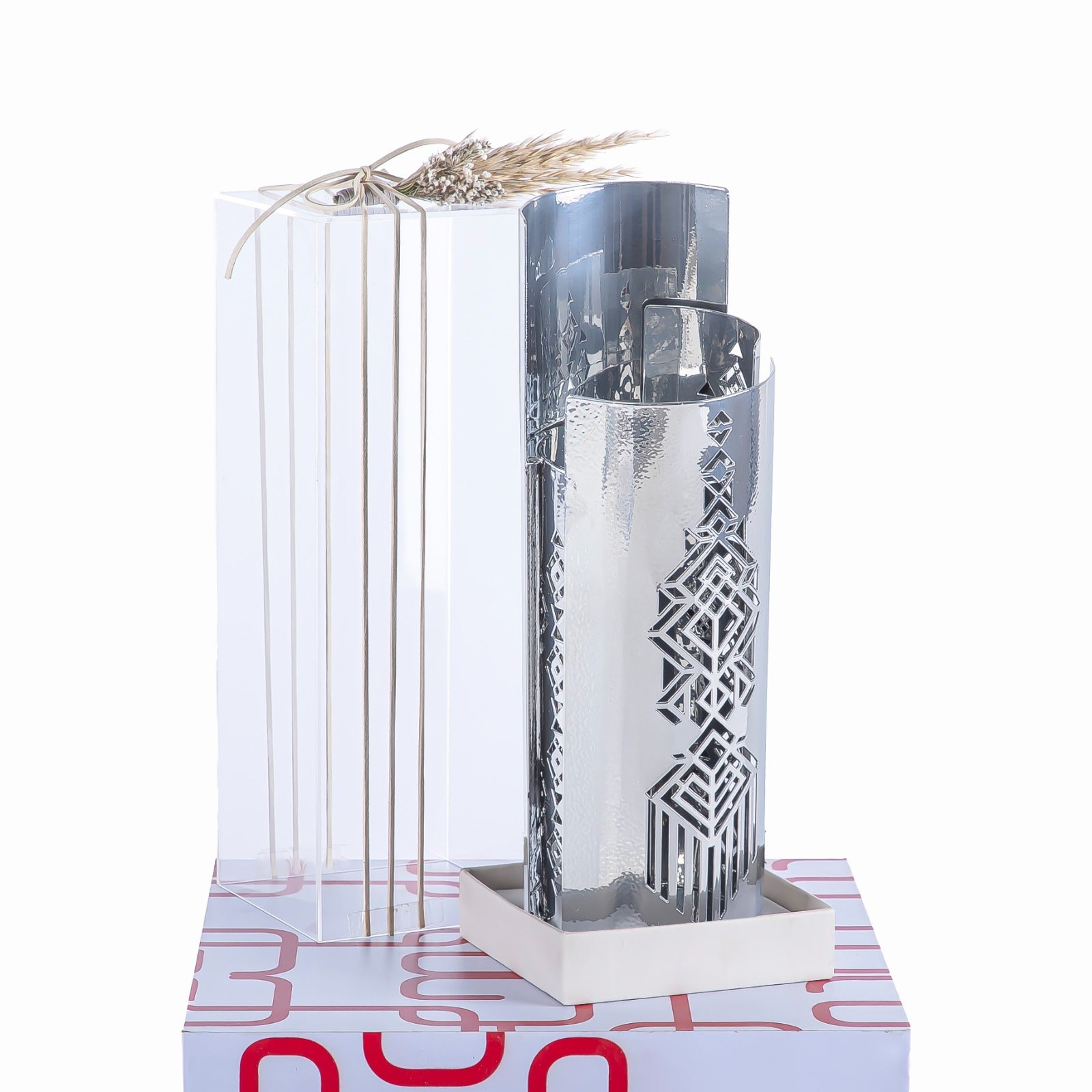 ميني مبخر شموخ - فضي